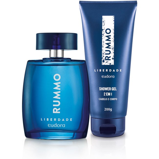 Kit Rummo Liberdade Colônia Desodorante + Shower Gel