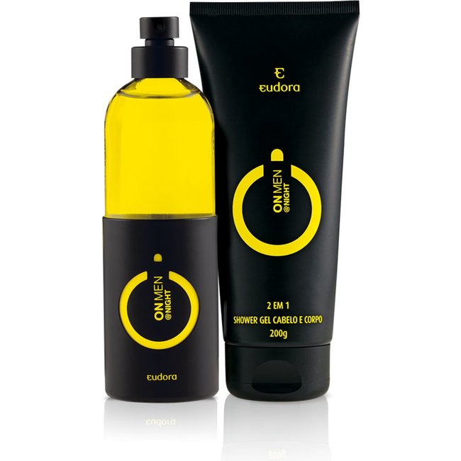 Kit On Men Night Colônia Desodorante + Shower Gel