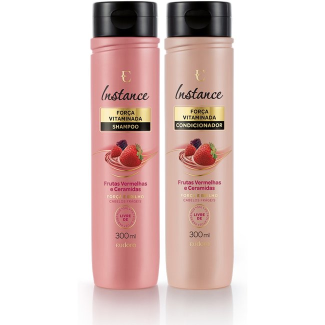 Combo Eudora Instance Frutas Vermelhas (2 produtos)