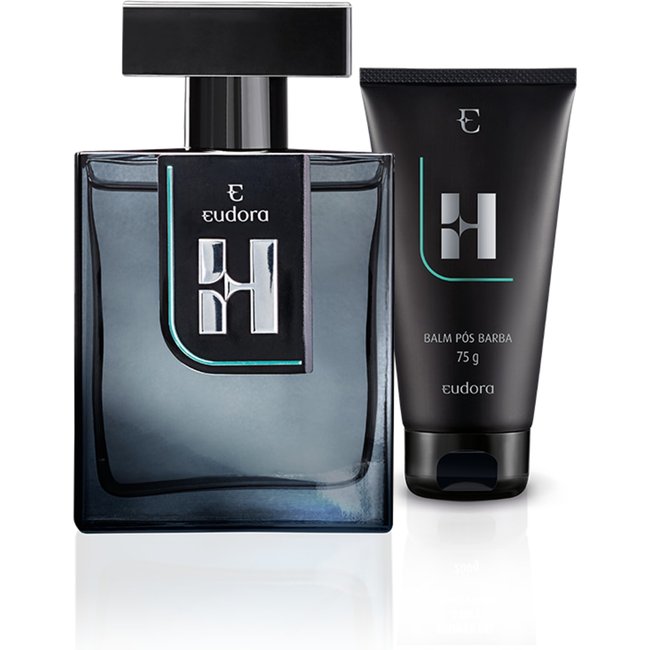 Kit Eudora H Colônia Desodorante + Balm Pós Barba