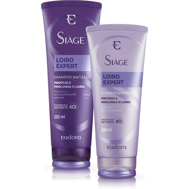 Kit Siàge Loiro Expert Shampoo + Condicionador
