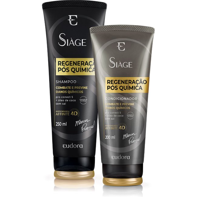 Kit Siàge Regeneração Pós Química Shampoo + Condicionador (Nova Versão)