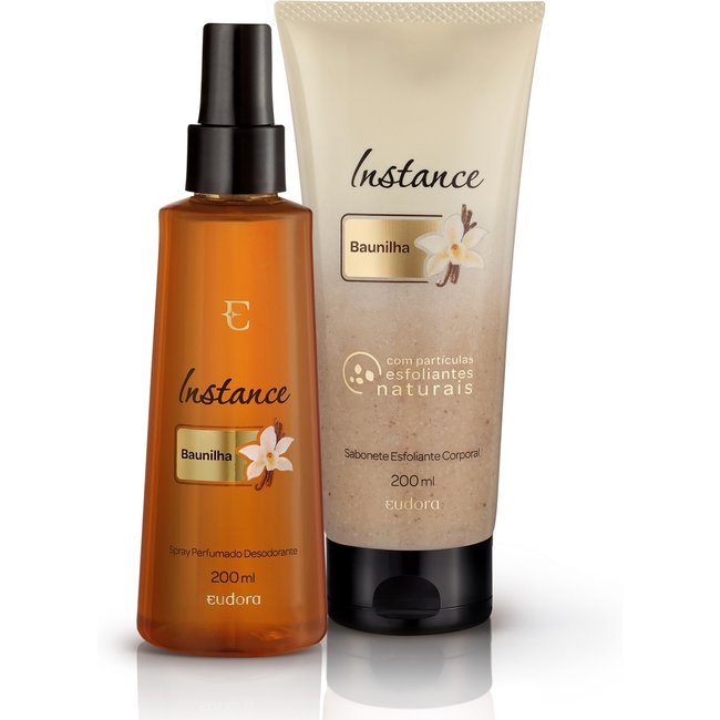 Combo Instance Baunilha Body Spray + Esfoliante Corporal