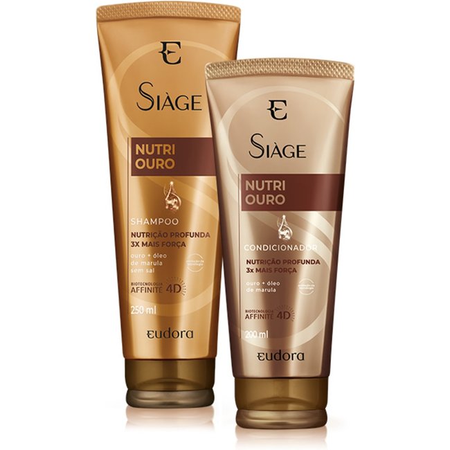 Kit Siàge Nutri Ouro Shampoo + Condicionador (Nova Versão)
