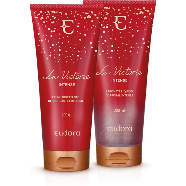 Kit La Victorie Intense Creme Hidratante Desodorante + Sabonete Líquido