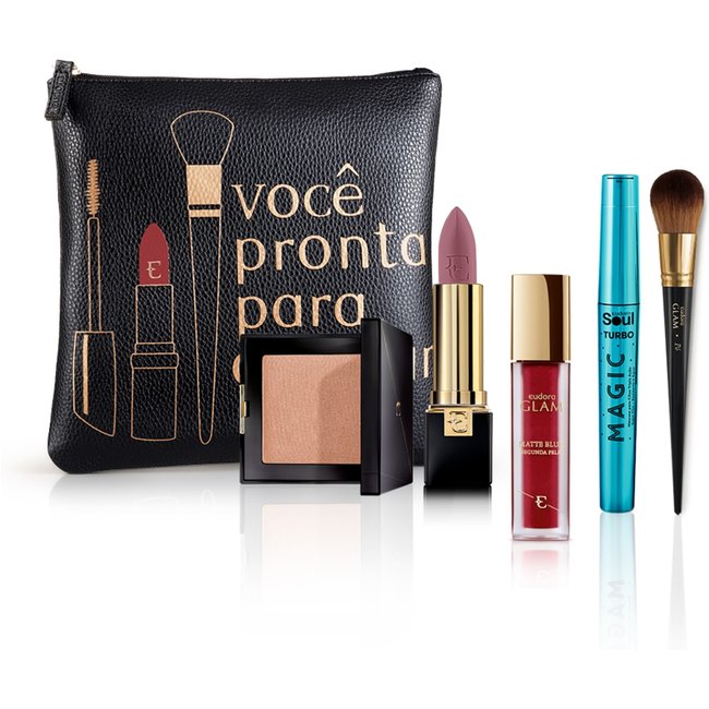 Kit Glam Make Pronta Para Arrasar