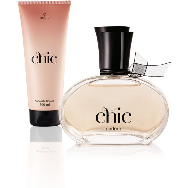 Kit Chic Colônia Desodorante + Sabonete Líquido