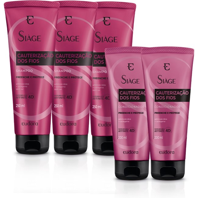 Combo Eudora Siàge: Shampoo + Condicionador