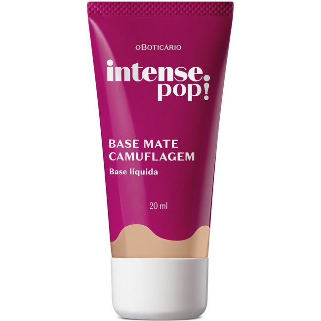 Base Mate Camuflagem Cor 120 Intense Pop! 20ml