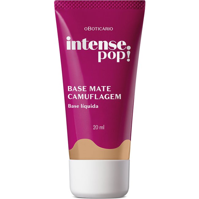 Base Mate Camuflagem Cor 210 Intense Pop! 20ml