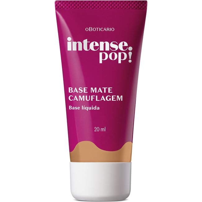 Base Mate Camuflagem Cor 230 Intense Pop! 20ml