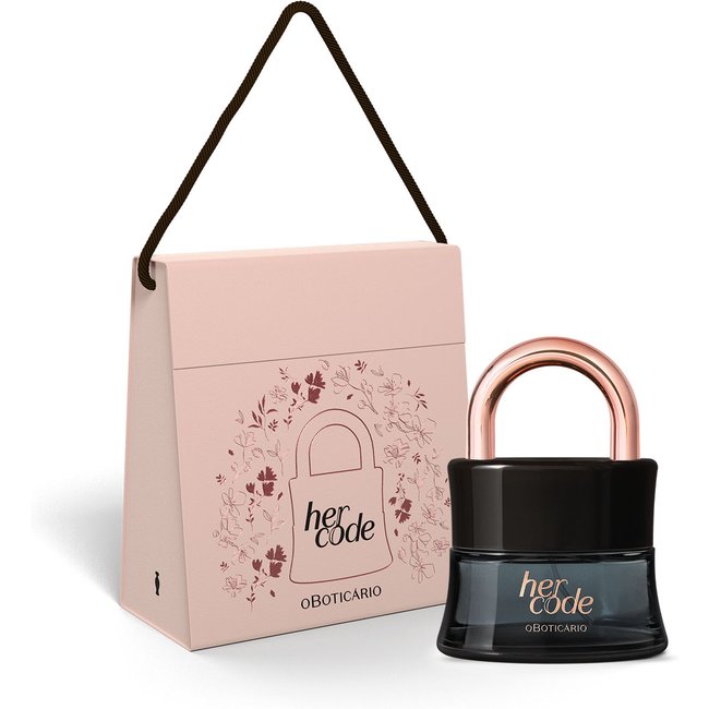 Combo Presente Her Code: Eau De Parfum 50ml + Caixa de Presente