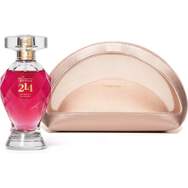 Combo Presente: Botica 214 African Sunrise Eau De Parfum 75ml + Nécessaire