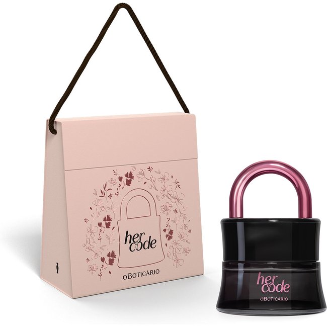Combo Presente Her Code Touch: Eau De Parfum 50ml + Caixa Presentável