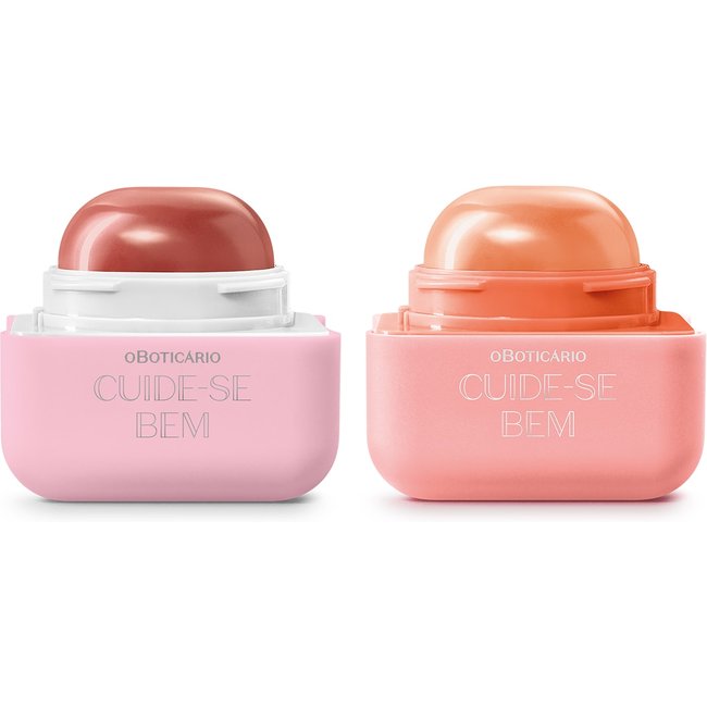 Combo Cuide-se Bem Quem Disse, Berenice?: Balm Labial Rosa Nude 6,2g + Balm Labial Coral 6,2g