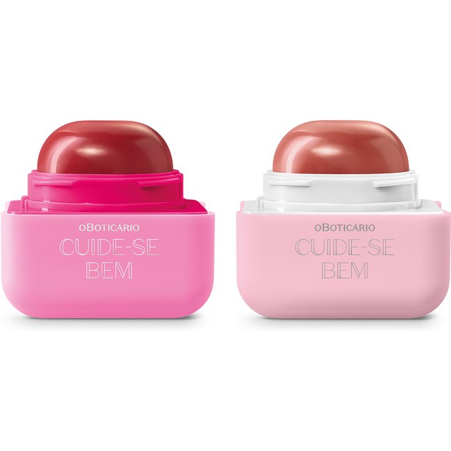 Combo Cuide-se Bem Quem Disse, Berenice?: Balm Labial Rosa 6,2g + Balm Labial Vinho 6,2g