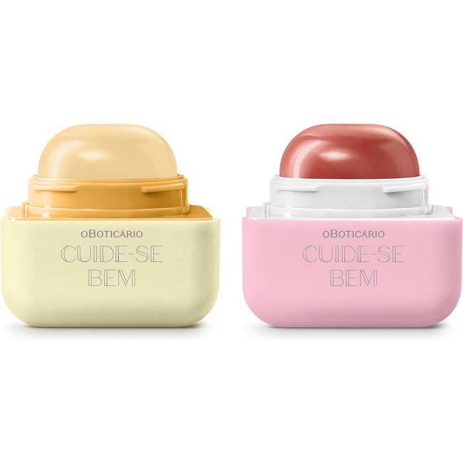 Combo Cuide-se Bem Quem Disse, Berenice?: Balm Labial Rosa 6,2g + Balm Labial Incolor 6,2g