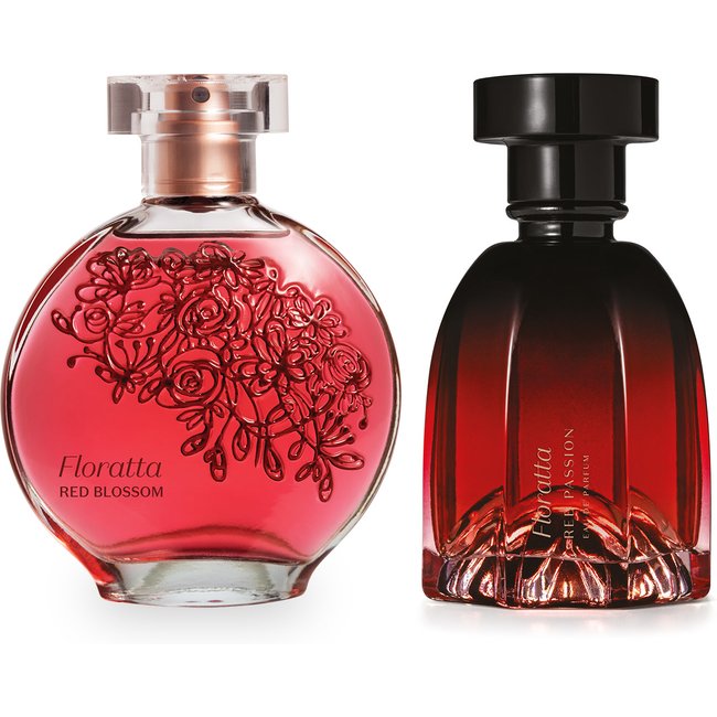 Combo Floratta: Red Passion Eau De Parfum 75ml + Red Blossom Desodorante Colônia 75ml