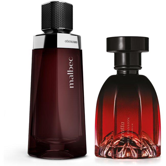 Combo Floratta Red Passion Eau de Parfum 75 ml + Malbec Desodorante Colônia 100ml