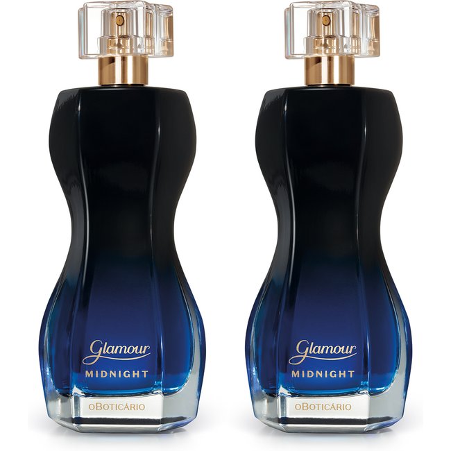 Combo Glamour Midnight Desodorante Colônia 75ml (2 itens)