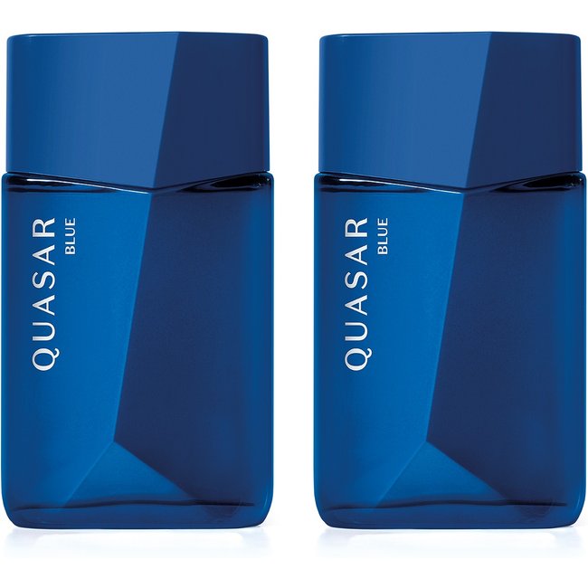 Combo Desodorante Colônia Quasar Blue 100ml (2 itens)
