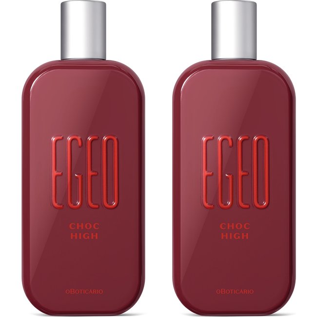 Combo Egeo Choc High Desodorante Colônia 90ml (2 itens)