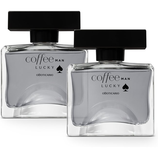 Combo Coffee Man Lucky Desodorante Colônia 100ml (2 itens)