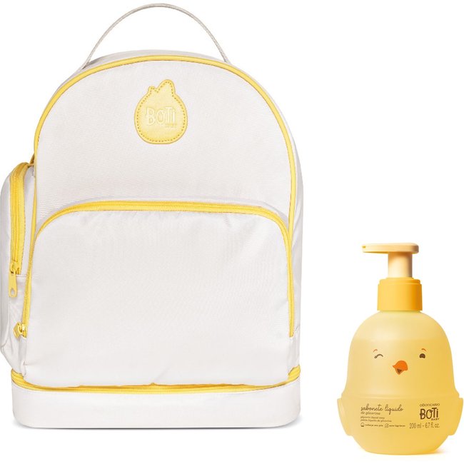 Combo Boti Baby: Sabonete Líquido de Glicerina Boti Baby 200ml + Mochila
