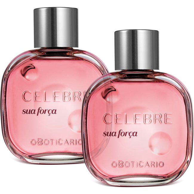 Combo Celebre Sua Força Desodorante Colônia Feminino 100ml (2 unidades)