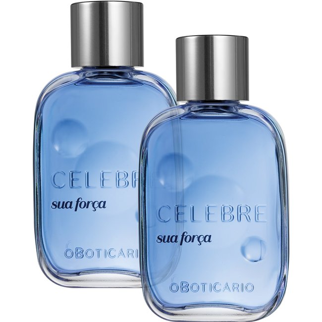 Combo Celebre Sua Força Desodorante Colônia Masculino 100ml (2 unidades)