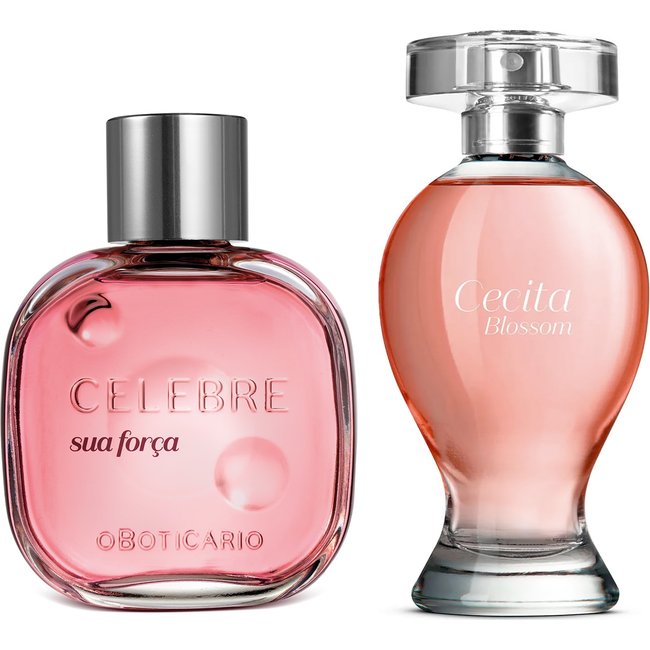Combo Desodorante Colônia: Celebre Sua Força Feminino 100ml + Cecita Blossom 100ml