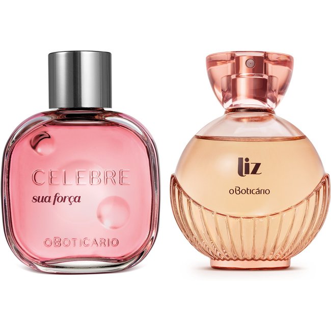 Combo Desodorante Colônia: Celebre Sua Força Feminino 100ml + Liz 100ml