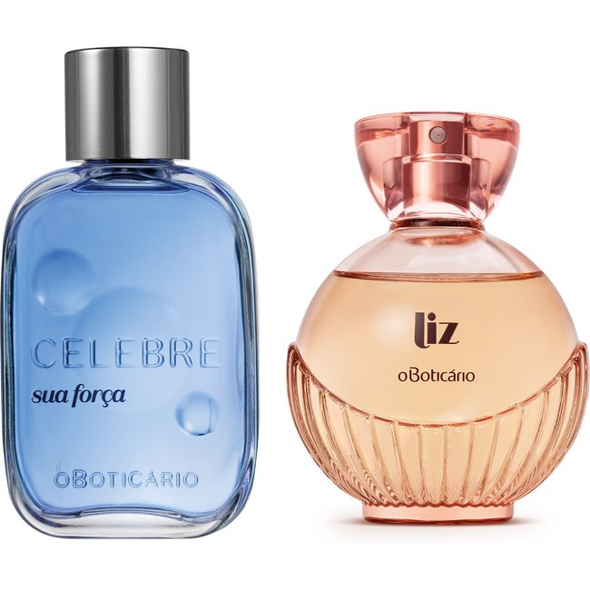 Combo Desodorante Colônia: Celebre Sua Força Masculino 100ml + Liz 100ml