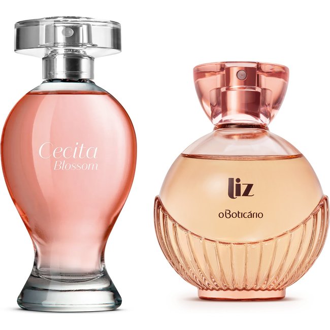 Combo Desodorante Colônia: Cecita Blossom 100ml + Liz 100ml
