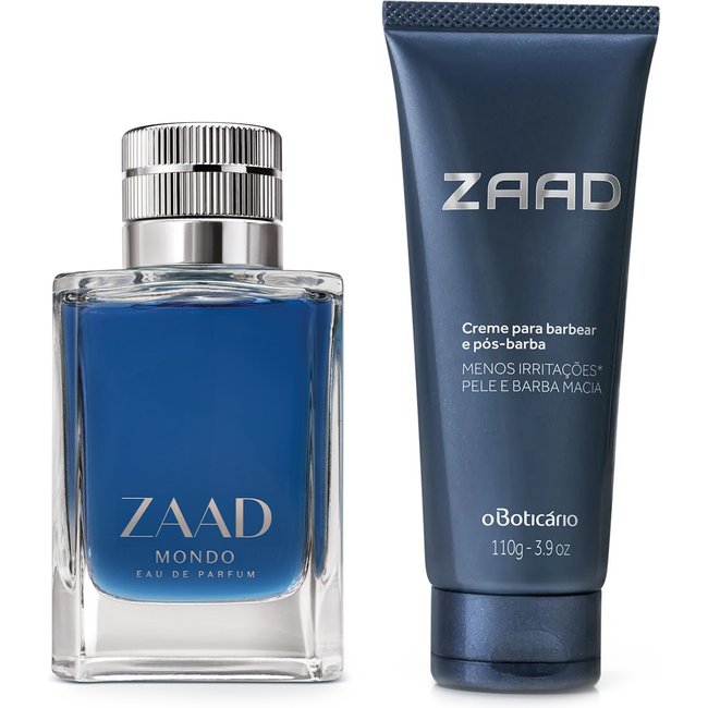 Combo Zaad: Mondo Eau De Parfum 95ml + Balm Pós- Barba 110g