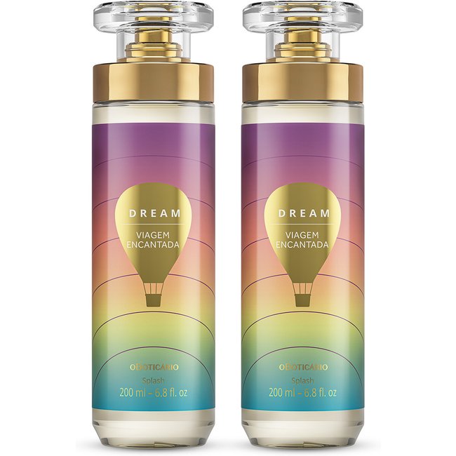 Combo Body Splash Dream Viagem Encantada 200ml (2 itens)