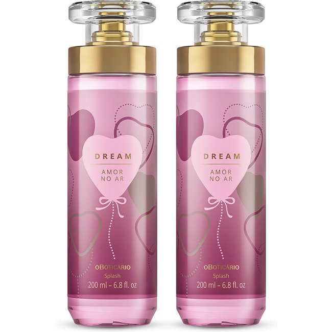 Combo Body Splash Dream Amor No Ar 200ml (2 itens)