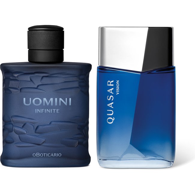 Combo Perfumaria Masculina: Uomini Infinite 100ml + Quasar Vision 100ml