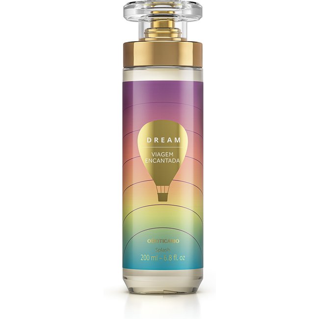 Body Splash Desodorante Colônia Dream Viagem Encantada 200ml