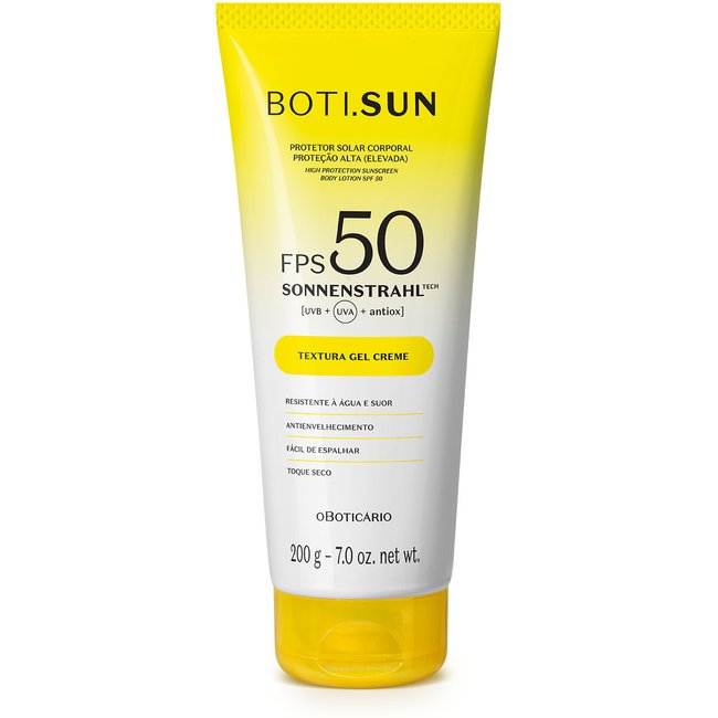 Protetor Solar Corporal FPS50 Boti.Sun 200g