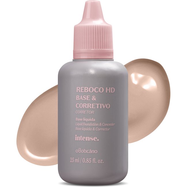 Base Líquida & Corretivo Reboco HD Cor 3 Intense 24g