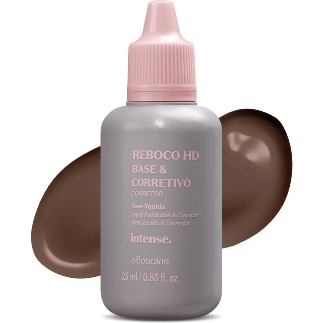 Base Líquida & Corretivo Reboco HD Cor 80 Intense 24g