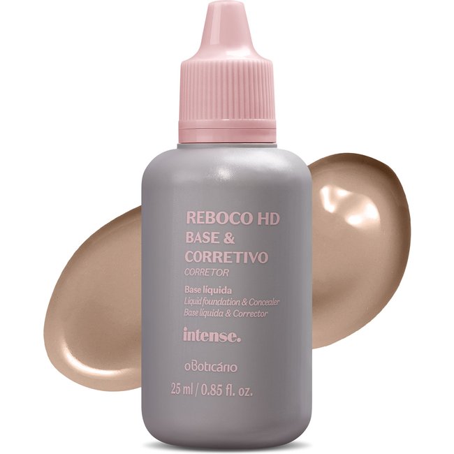 Base Líquida & Corretivo Reboco HD Cor 20 Intense 24g