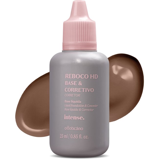Base Líquida & Corretivo Intense Reboco HD Cor 77 24g