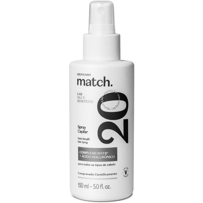 Spray Capilar Match Lab Multibenefícios 150ml