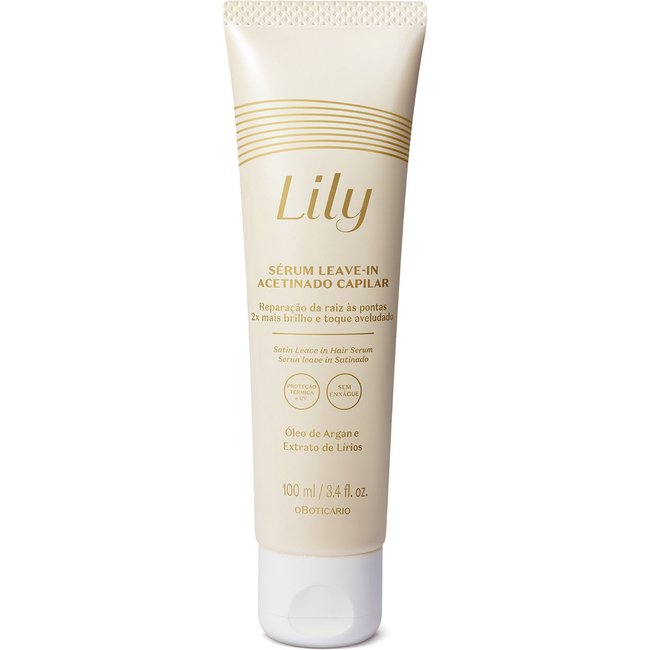 Sérum Leave-in Acetinado Capilar Lily 100ml