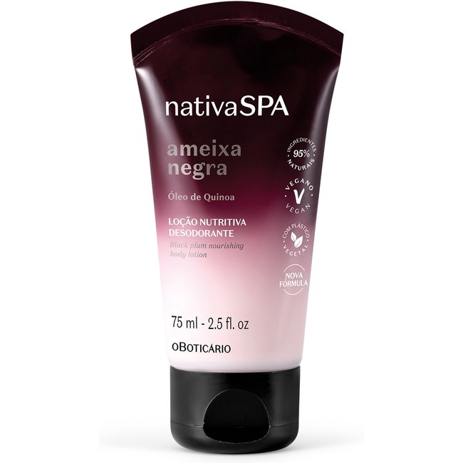 Loção Hidratante Desodorante Corporal Nativa Spa Ameixa Negra 75ml