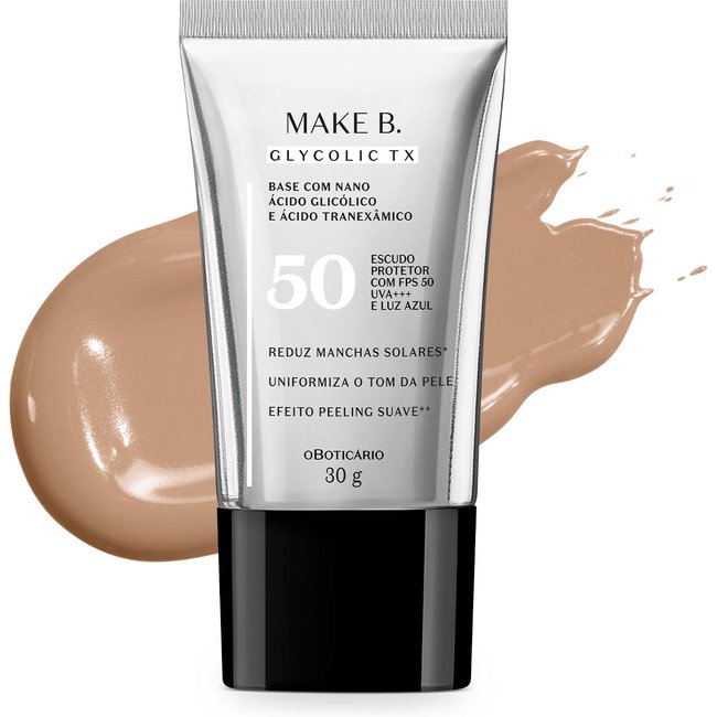 Base Líquida Make B. Glycolic TX Cor 130 30g