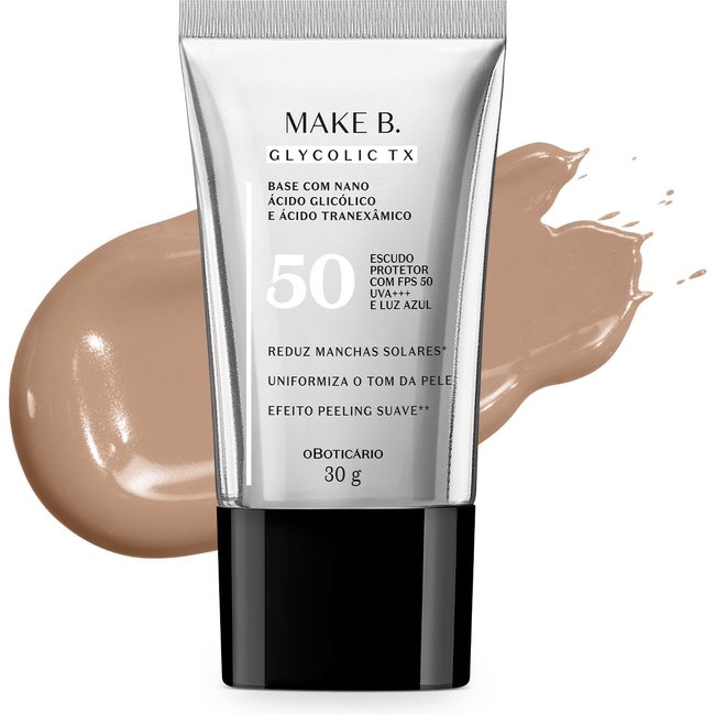 Base Líquida Make B. Glycolic TX Cor 120 30g