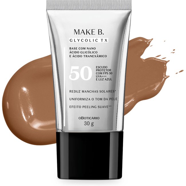 Base Líquida Make B. Glycolic TX Cor 260 30g